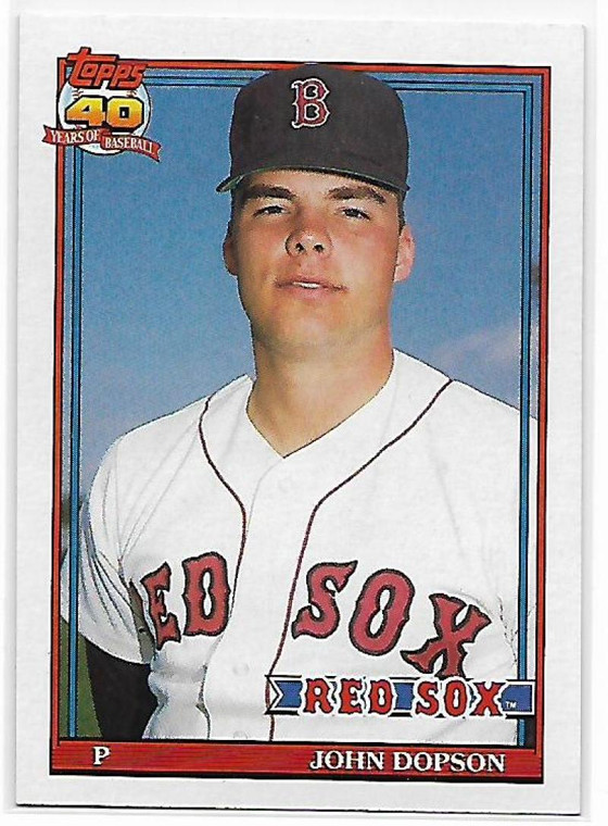 1991 Topps #94 John Dopson VG Boston Red Sox 