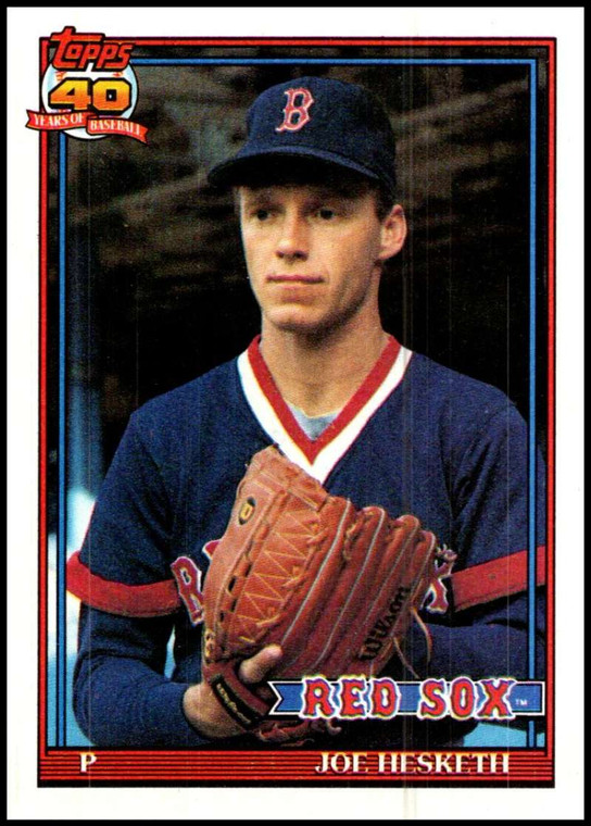 1991 Topps #269 Joe Hesketh VG Boston Red Sox 