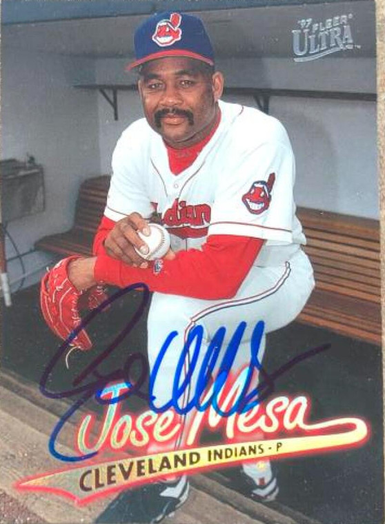 Jose Mesa Autographed 1997 Fleer Ultra #52
