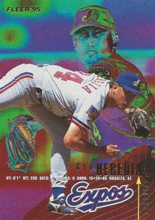 1995 Fleer #353 Gil Heredia VG Montreal Expos 