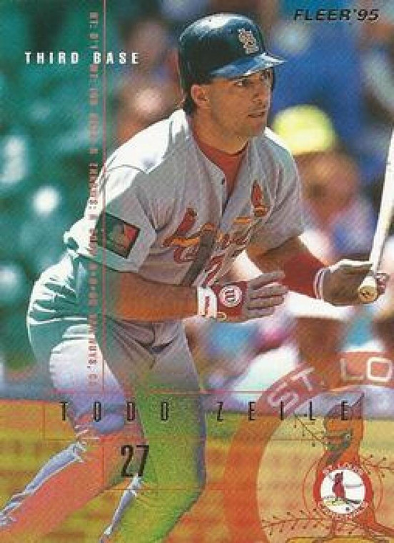 1995 Fleer #513 Todd Zeile VG St. Louis Cardinals 