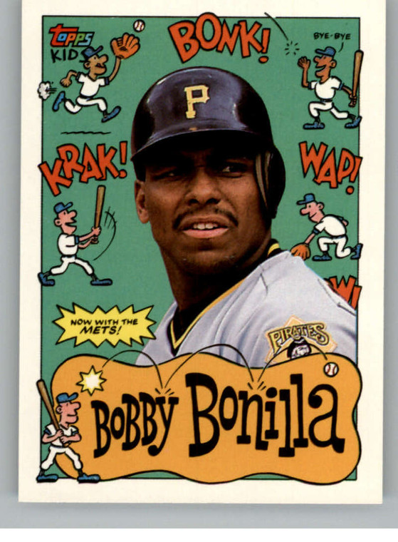 1992 Topps Kids #22 Bobby Bonilla NM-MT Pittsburgh Pirates 