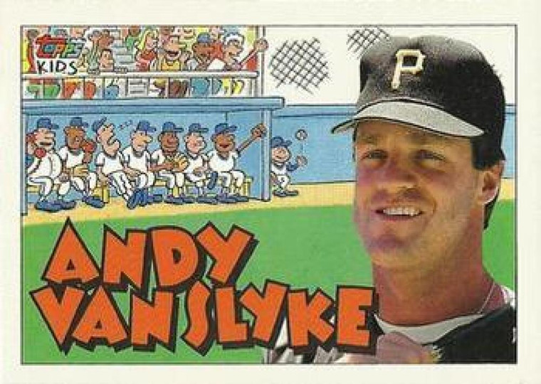 1992 Topps Kids #23 Andy Van Slyke NM-MT Pittsburgh Pirates 