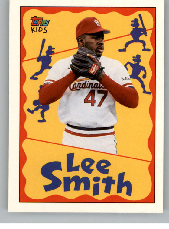 1992 Topps Kids #28 Lee Smith NM-MT St. Louis Cardinals 