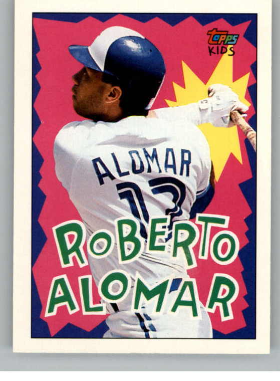 1992 Topps Kids #90 Roberto Alomar NM-MT Toronto Blue Jays 