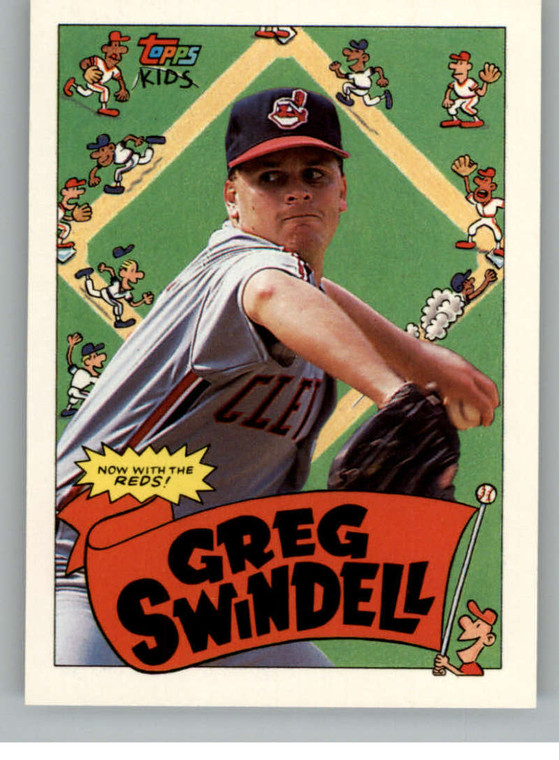 1992 Topps Kids #72 Greg Swindell NM-MT Cleveland Indians 