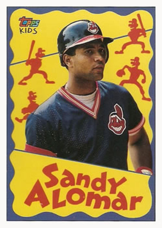 1992 Topps Kids #71 Sandy Alomar Jr. NM-MT Cleveland Indians 