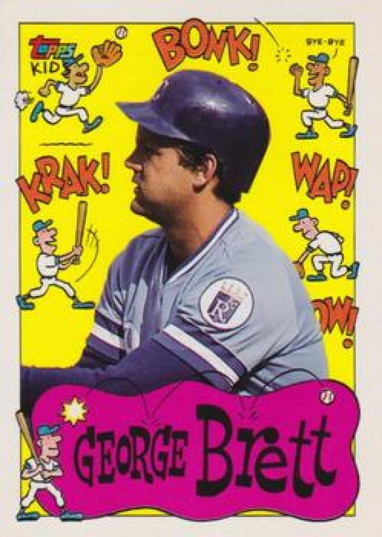 1992 Topps Kids #105 George Brett NM-MT Kansas City Royals 