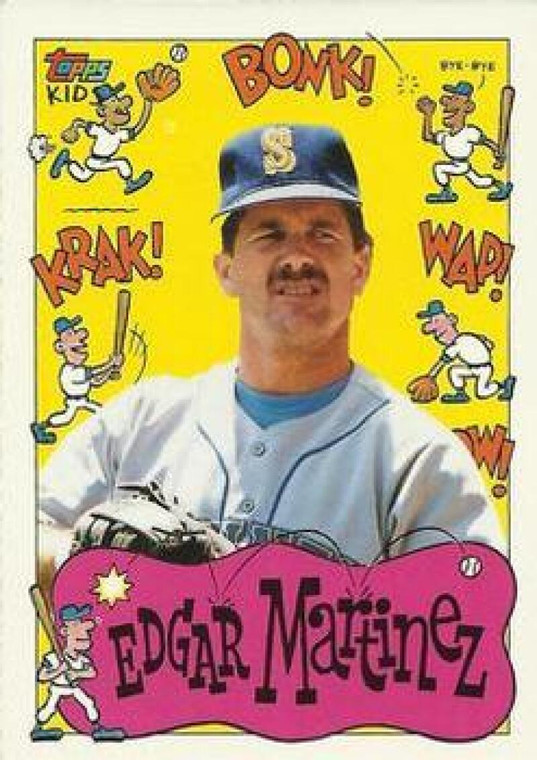 1992 Topps Kids #125 Edgar Martinez NM-MT Seattle Mariners 