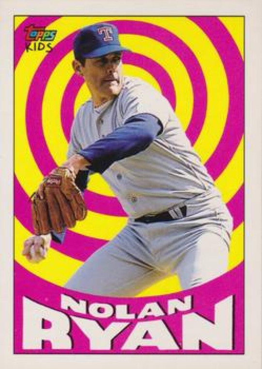 1992 Topps Kids #127 Nolan Ryan NM-MT Texas Rangers 