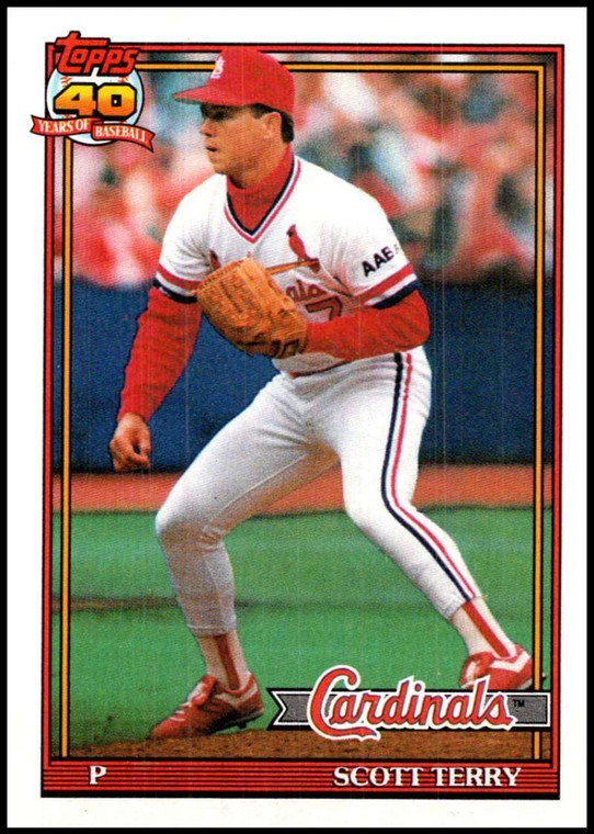 1991 Topps #539 Scott Terry VG St. Louis Cardinals 