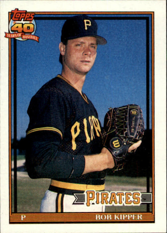 1991 Topps #551 Bob Kipper VG Pittsburgh Pirates 