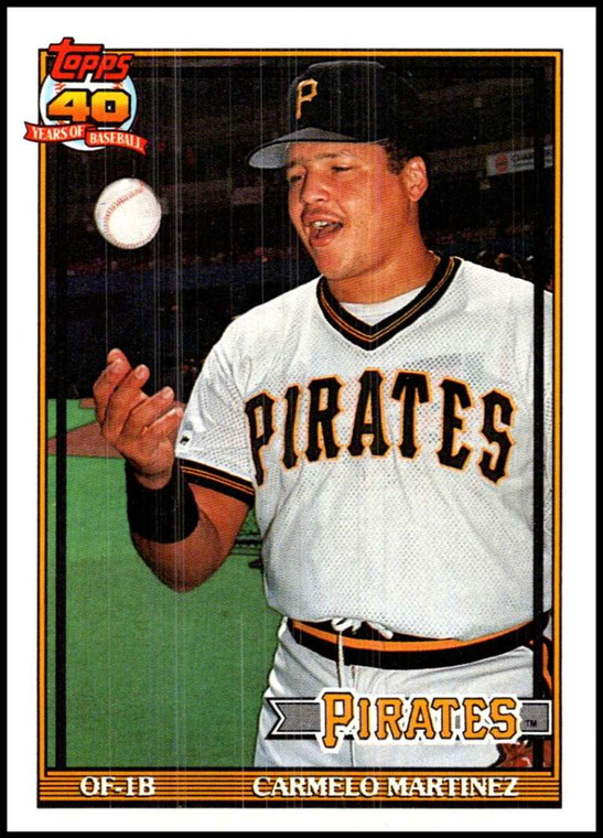 1991 Topps #779 Carmelo Martinez VG Pittsburgh Pirates 