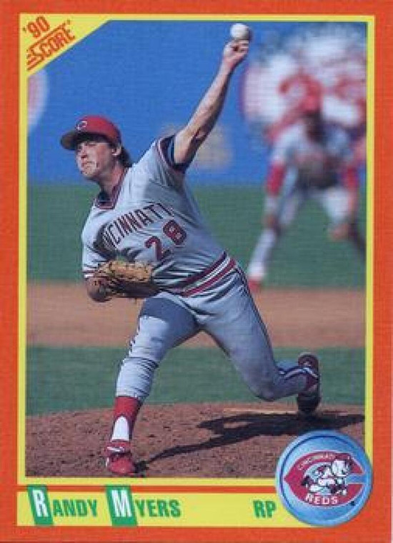 1990 Score Rookie and Traded #16T Randy Myers NM-MT  Cincinnati Reds 