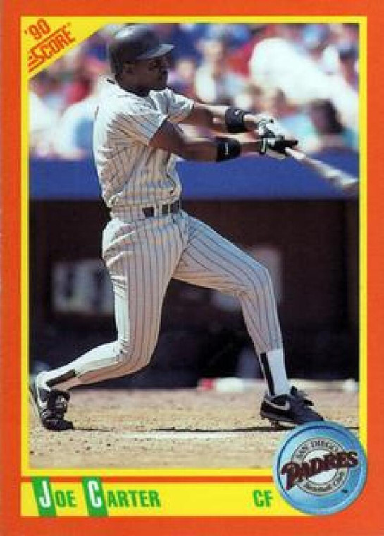 1990 Score Rookie and Traded #19T Joe Carter NM-MT  San Diego Padres 