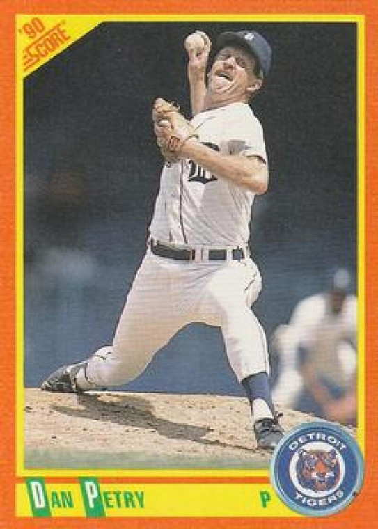 1990 Score Rookie and Traded #39T Dan Petry NM-MT  Detroit Tigers 