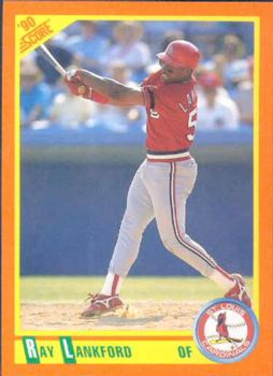 1990 Score Rookie and Traded #84T Ray Lankford NM-MT  RC Rookie St. Louis Cardinals 