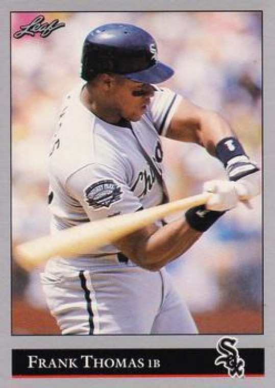 1992 Leaf #349 Frank Thomas VG Chicago White Sox 