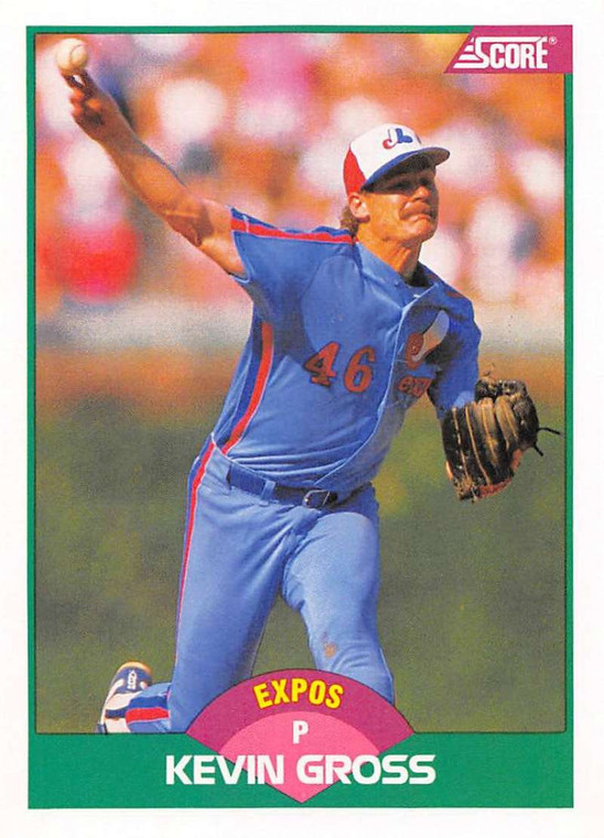 1989 Score Rookie/Traded #39T Kevin Gross VG Montreal Expos 