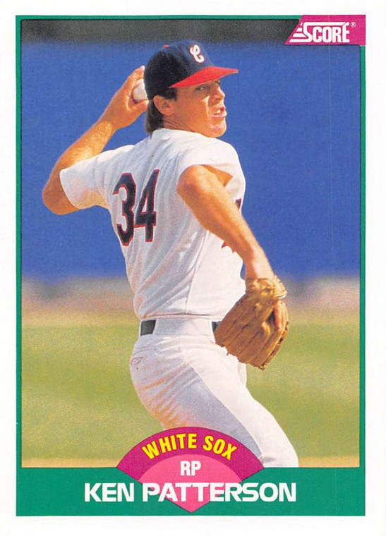 1989 Score Rookie/Traded #97T Ken Patterson VG Chicago White Sox 