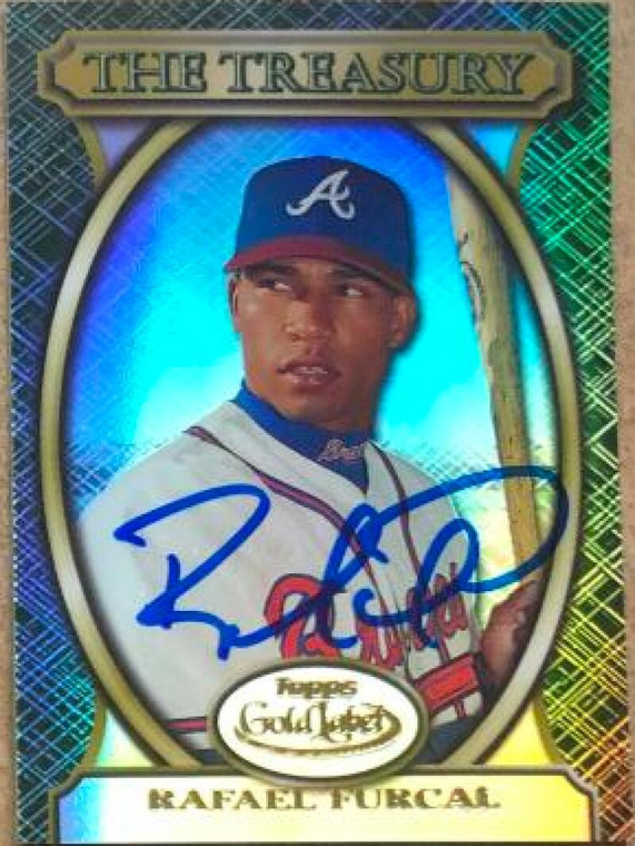 Rafael Furcal Autographed 2000 Topps Gold Label The Treasury #T19