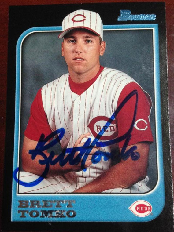 Brett Tomko Autographed 1997 Bowman #76