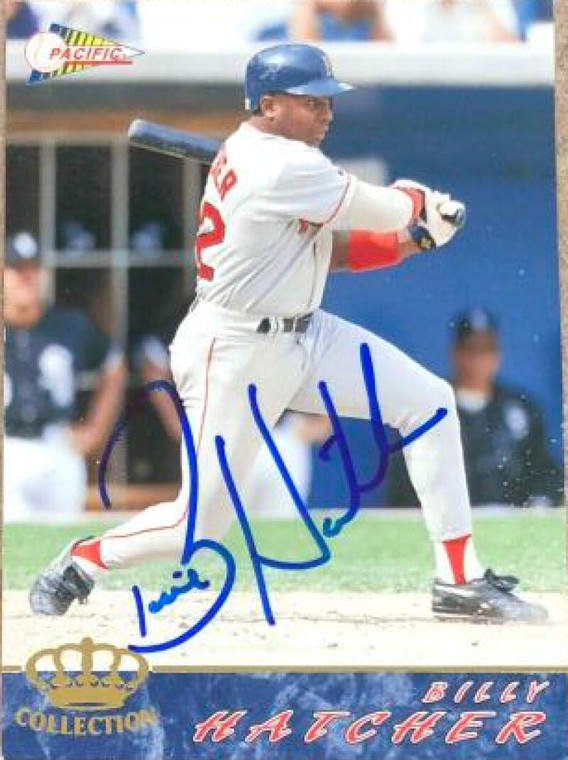 Billy Hatcher Autographed 1994 Pacific Crown Collection #57