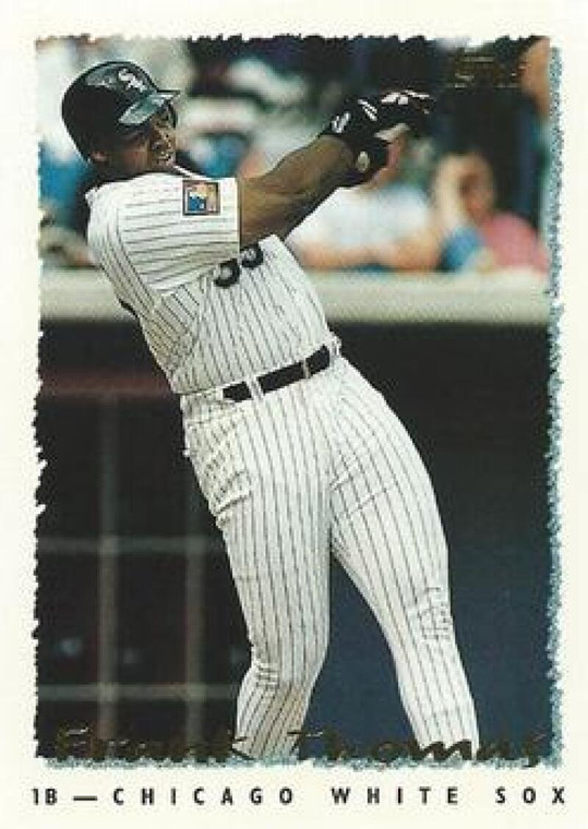 1995 Topps #1 Frank Thomas VG  Chicago White Sox 