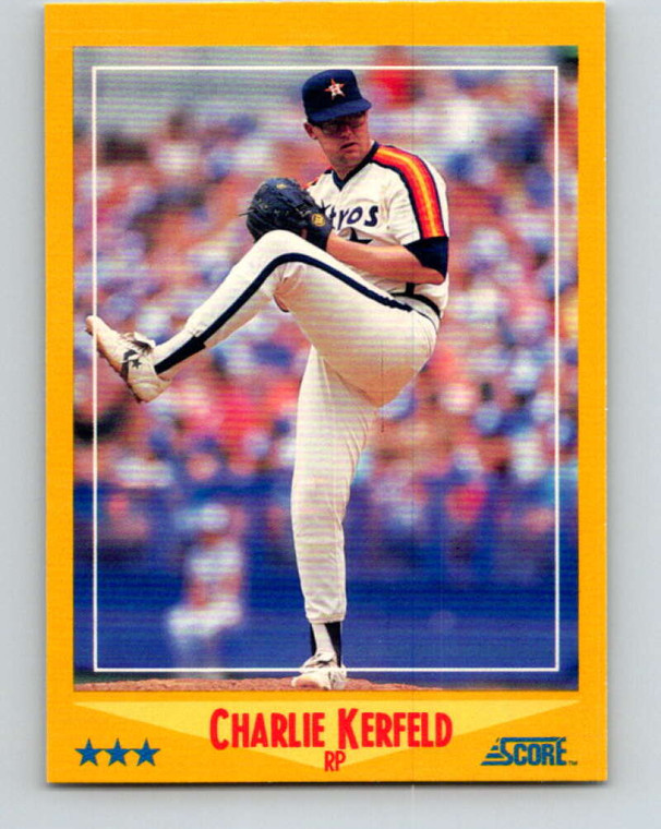 1988 Score #479 Charlie Kerfeld VG Houston Astros 