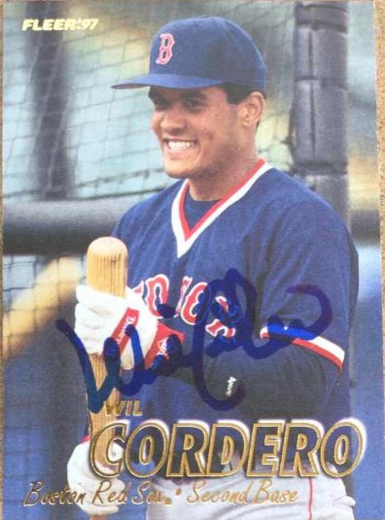 Wil Cordero Autographed 1997 Fleer #20