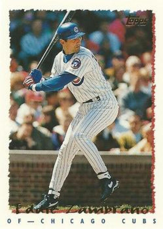 1995 Topps #34 Eddie Zambrano VG  Chicago Cubs 