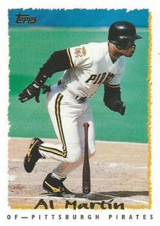 1995 Topps #51 Al Martin VG  Pittsburgh Pirates 