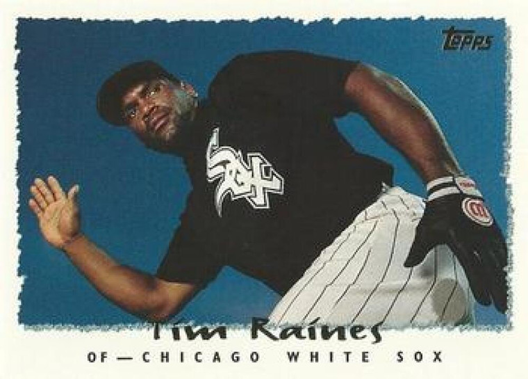 1995 Topps #77 Tim Raines VG  Chicago White Sox 