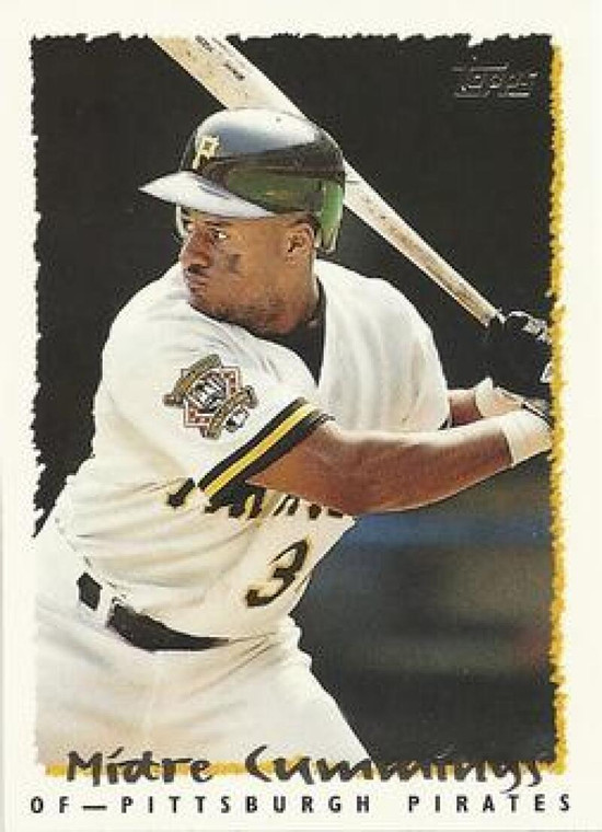 1995 Topps #78 Midre Cummings VG  Pittsburgh Pirates 