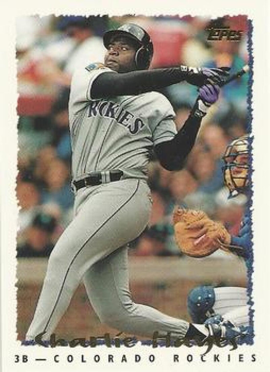 1995 Topps #81 Charlie Hayes VG  Colorado Rockies 