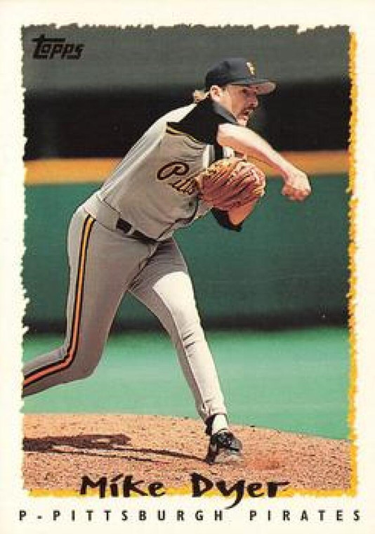 1995 Topps #136 Mike Dyer VG  Pittsburgh Pirates 