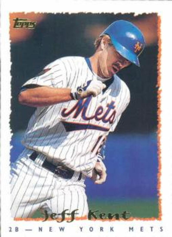 1995 Topps #185 Jeff Kent VG  New York Mets 