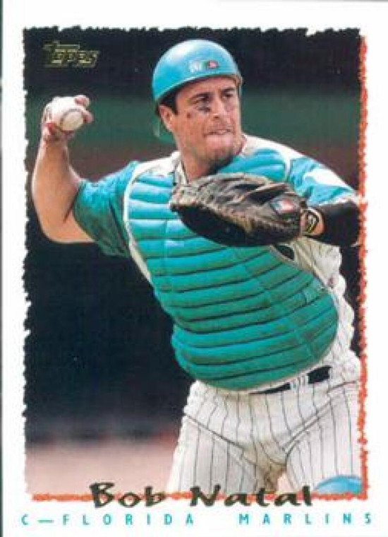 1995 Topps #192 Bob Natal VG  Florida Marlins 