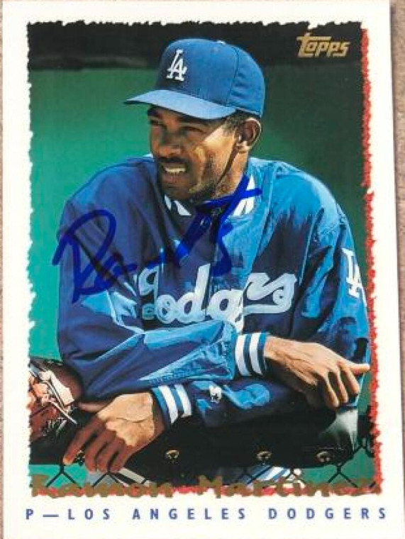Ramon Martinez Autographed 1995 Topps #275