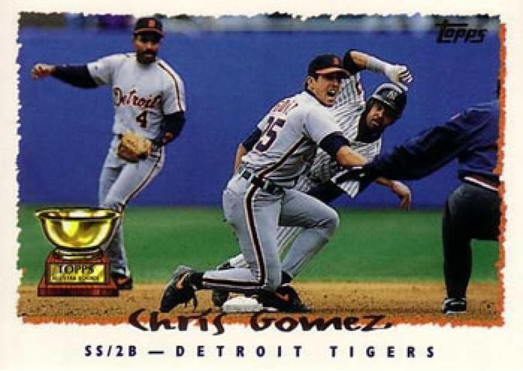 1995 Topps #277 Chris Gomez VG  Detroit Tigers 