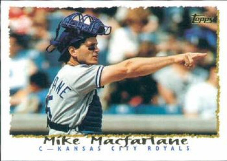 1995 Topps #296 Mike Macfarlane VG  Kansas City Royals 