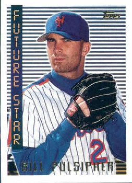 1995 Topps #156 Bill Pulsipher VG  New York Mets 