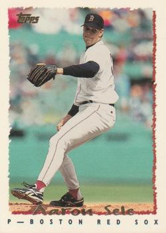 1995 Topps #301 Aaron Sele VG  Boston Red Sox 