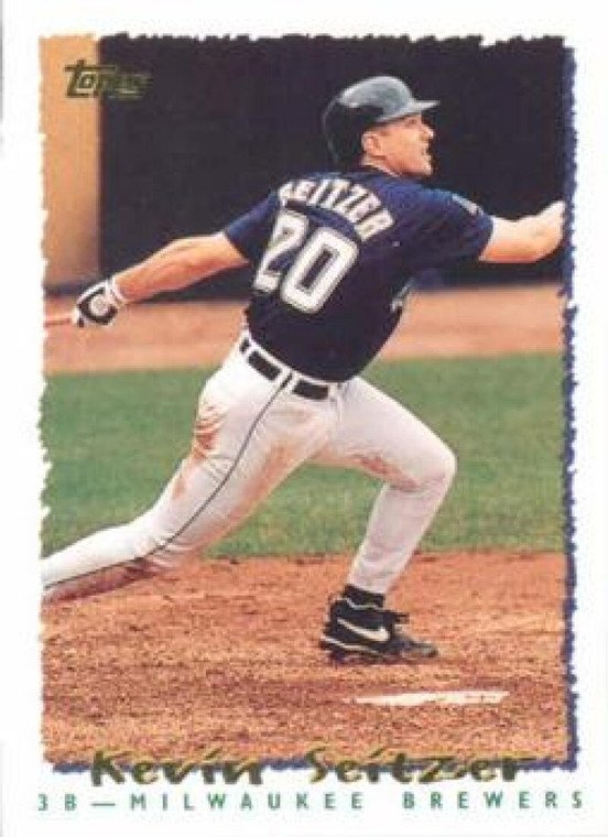 1995 Topps #309 Kevin Seitzer VG  Milwaukee Brewers 