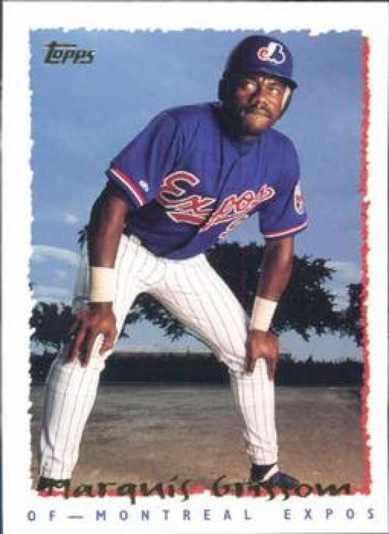 1995 Topps #315 Marquis Grissom VG  Montreal Expos 