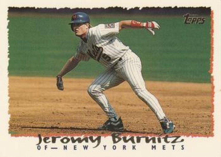 1995 Topps #366 Jeromy Burnitz VG  New York Mets 