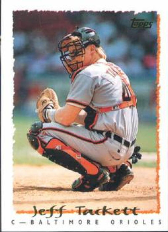 1995 Topps #375 Jeff Tackett VG  Baltimore Orioles 