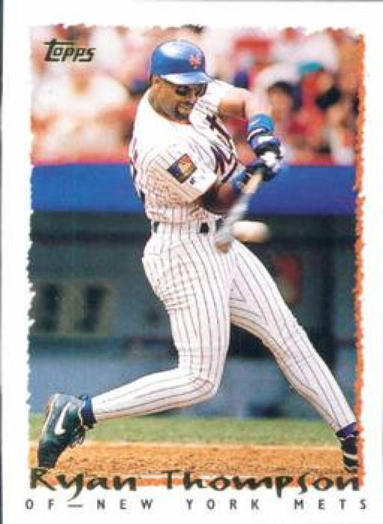 1995 Topps #402 Ryan Thompson VG  New York Mets 