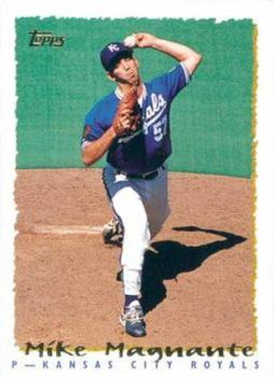 1995 Topps #415 Mike Magnante VG  Kansas City Royals 