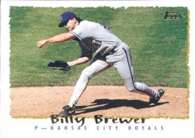 1995 Topps #439 Billy Brewer VG  Kansas City Royals 